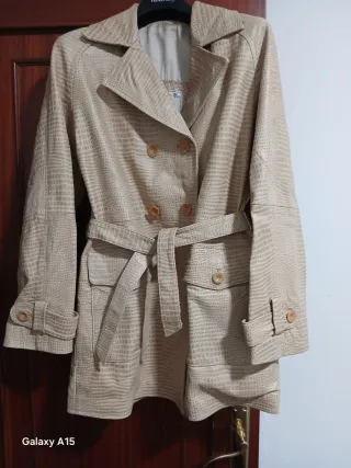 Chaqueta Piel Ovino Mujer Beige