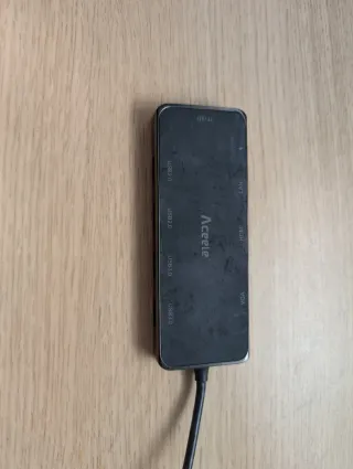 Estación Docking Aceele USB-c 3.0