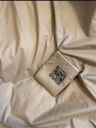 Chaqueta plumón beige