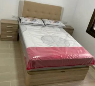 Canapé abatible con colchón