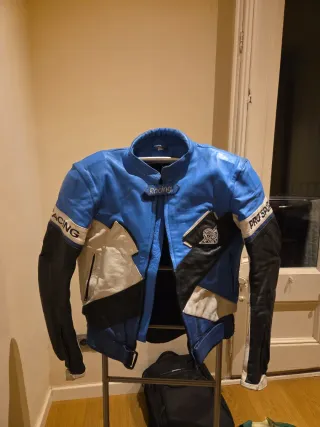 Chaqueta Moto Pro Sport Racing Azul/Negra