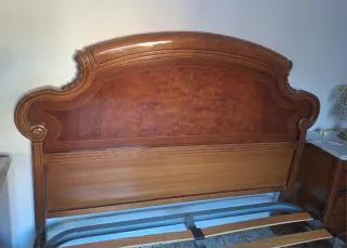 Cama Madera 135cm + Somier