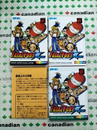 Fatal Fury First Contact Neo Geo Pocket