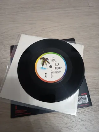 U2 Desire Single Edición Gatefold