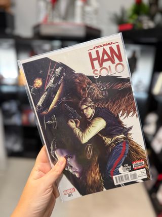 Star Wars comics Han Solo lee bermejo cover