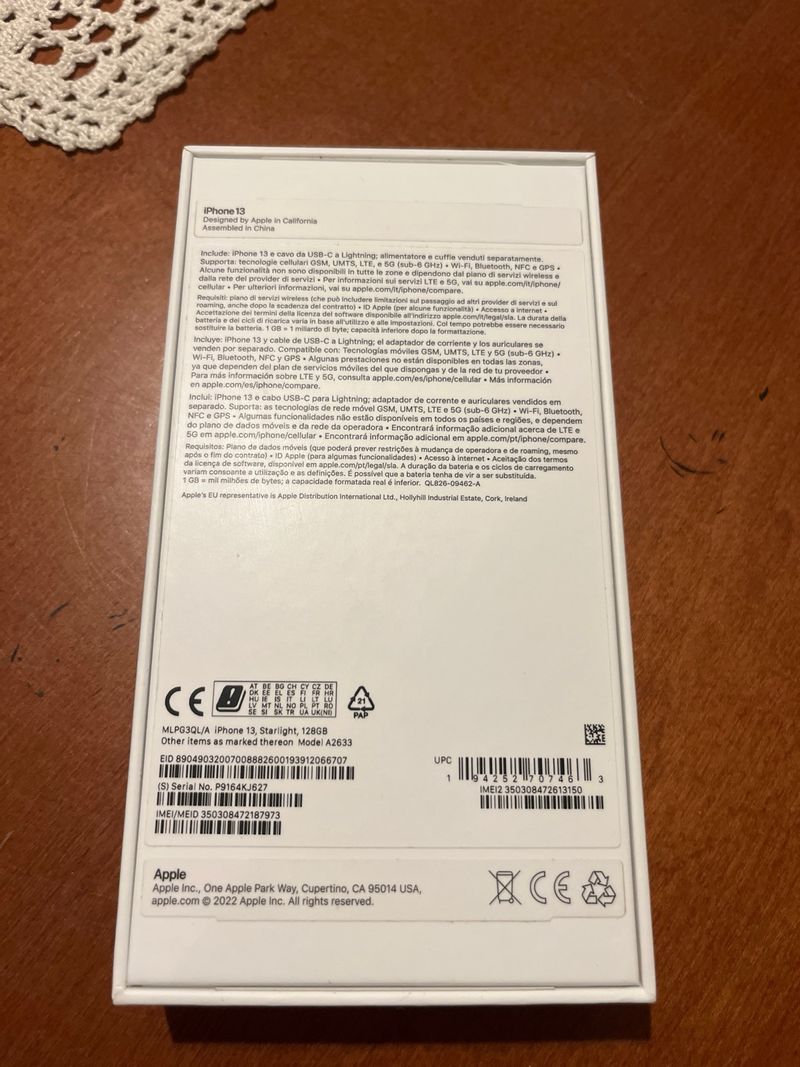 iPhone 13 128GB Blanco (precio negociable) afbeelding 6