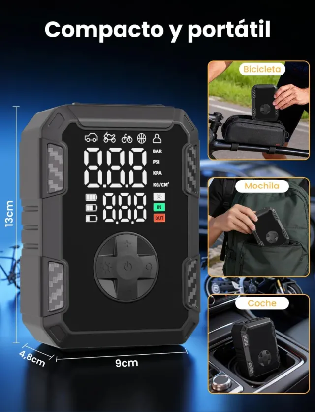 Compresor Aire Portátil Oasser 150 PSI