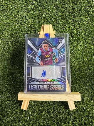 Aaron Ramsey Rookie Autografo /199 Obsidian