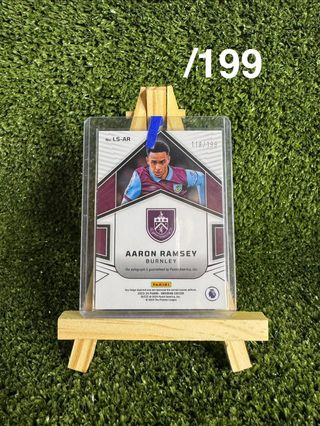 Aaron Ramsey Rookie Autografo /199 Obsidian