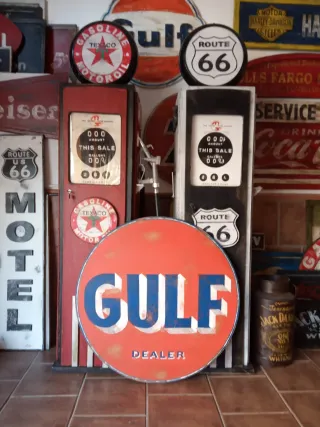 Cartel GULF Vintage