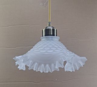 Lámpara colgante vintage cristal