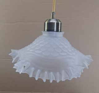 Lámpara colgante vintage cristal