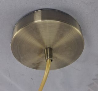 Lámpara colgante vintage cristal