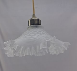 Lámpara colgante vintage cristal