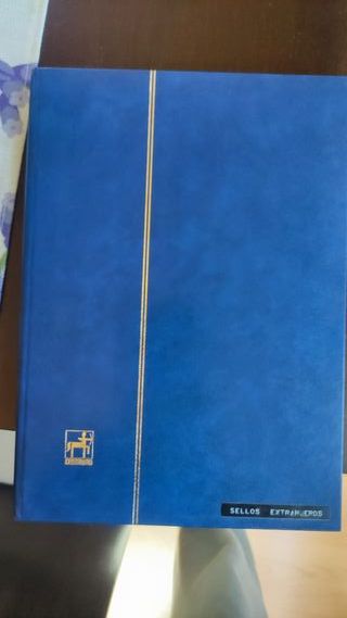 Álbum para Sellos Extranjeros Azul