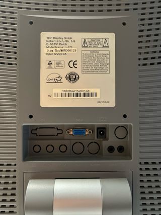 Monitor VISION L-171 Plata