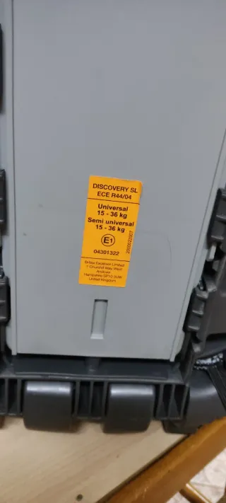 Silla coche Britax Römer Discovery SL