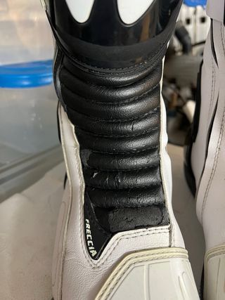 Botas de moto TCX Sportbike Blancas y Negras