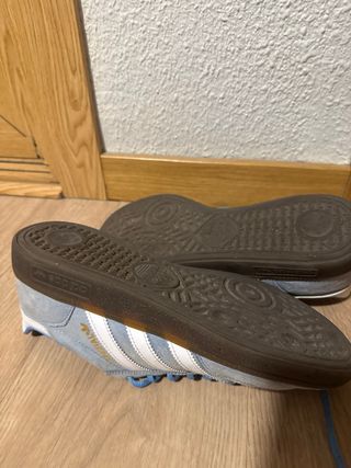 Zapatillas Adidas Spezial Grises y Azules