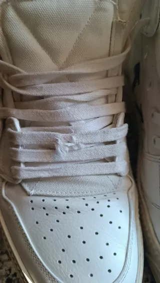 Off-White Scarpe Alte Bianche Taglia 42