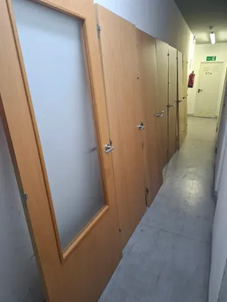 Lote 7 puertas madera interior 72,5 cm y 82,5 cm