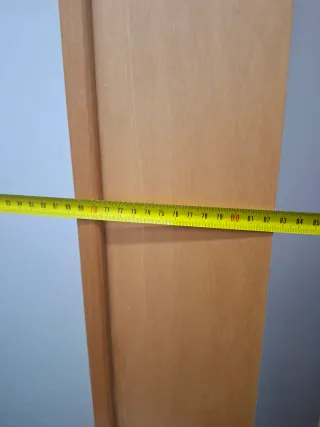 Lote 7 puertas madera interior 72,5 cm y 82,5 cm