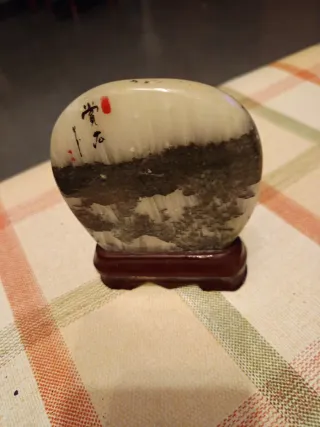 Piedra decorativa china antigua