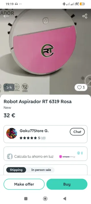 Robot Aspirador RT