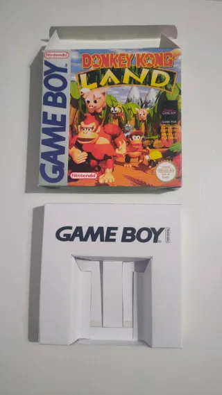Scatola di ricambio per il gioco Game Boy Donkey Kong Land