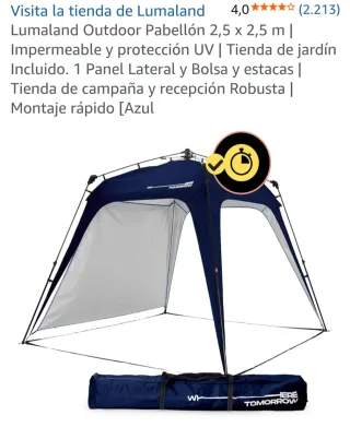 Tienda Jardín/Río Azul