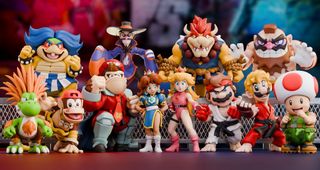 Figura Luigi X Ken (Street Fighter)