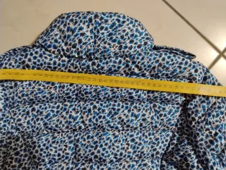 Piumino SH Collection Animalier Blu Taglia S