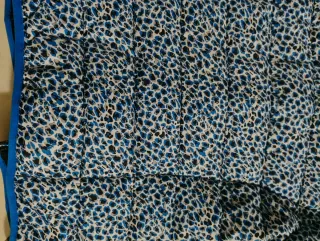 Piumino SH Collection Animalier Blu Taglia S