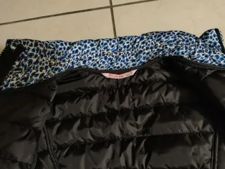 Piumino SH Collection Animalier Blu Taglia S