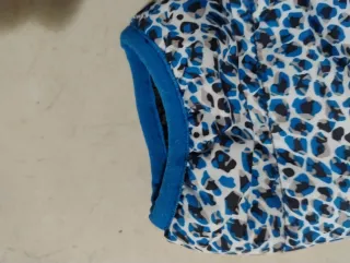 Piumino SH Collection Animalier Blu Taglia S