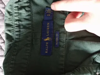 Camisa Polo Ralph Lauren Verde Talla XL