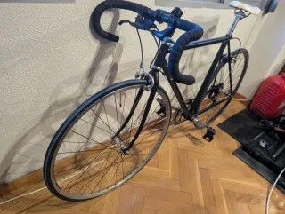 Bicicleta carretera Neovintage Negra talla M