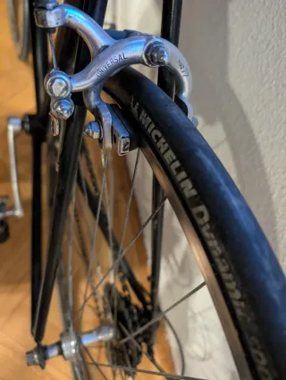 Bicicleta carretera Neovintage Negra talla M