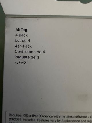 Confezione di 4 Apple AirTag