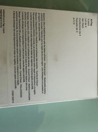 Confezione di 4 Apple AirTag