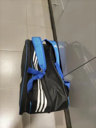 Borsa per racchette Adidas Nero e Blu