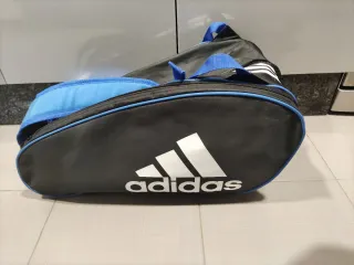 Borsa per racchette Adidas Nero e Blu
