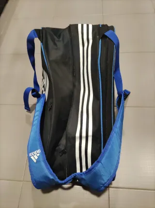 Borsa per racchette Adidas Nero e Blu