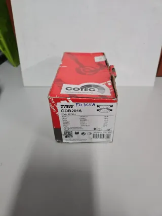 Pastillas de Freno TRW GDB2016 FD7611A