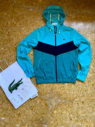 Giacca a vento Lacoste uomo