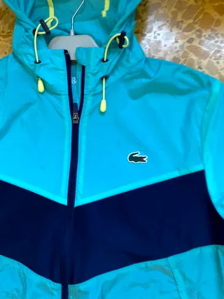 Giacca a vento Lacoste uomo