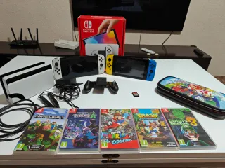 Pack: Nintendo Switch OLED + Nintend Switch