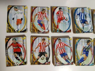 Lote 514 cromos Liga BBVA Mundicromo 2010-2011