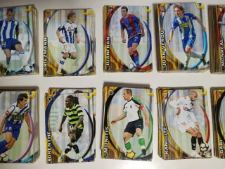 Lote 514 cromos Liga BBVA Mundicromo 2010-2011