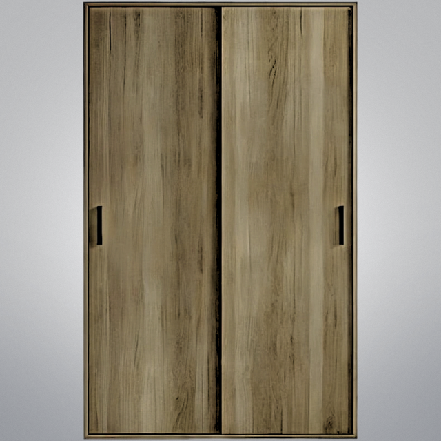 Armario 2 puertas correderas 100x50x200cm